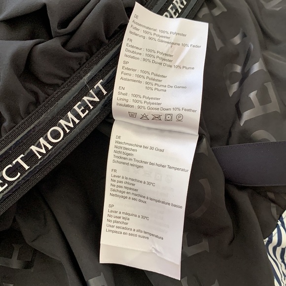 NWT Perfect moment Portillo pinstripe jacket - Picture 10 of 10